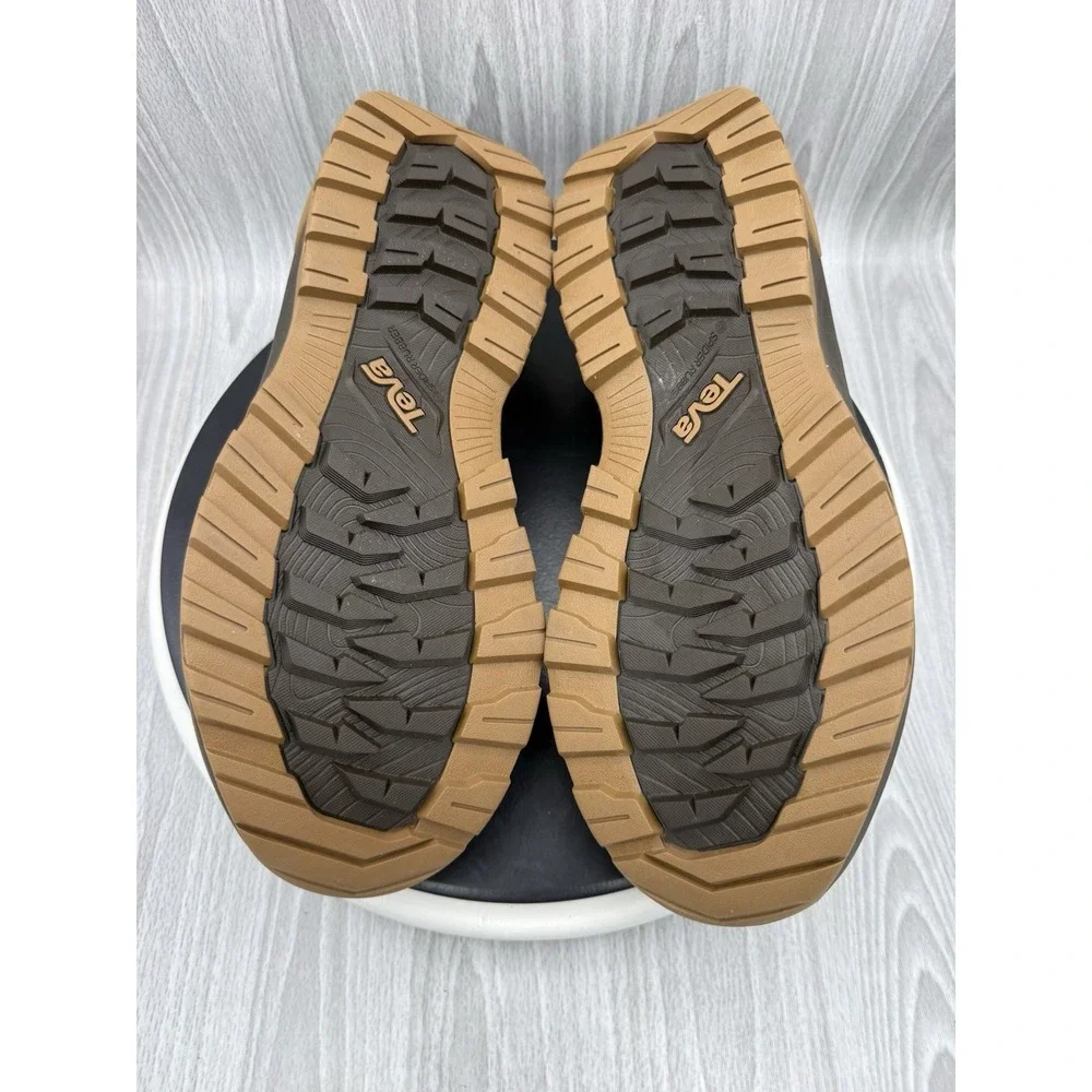 Teva Hurricane Daybreaker Mens Size 10 Brown Suede Outdoor Slip On Shoes 1172953